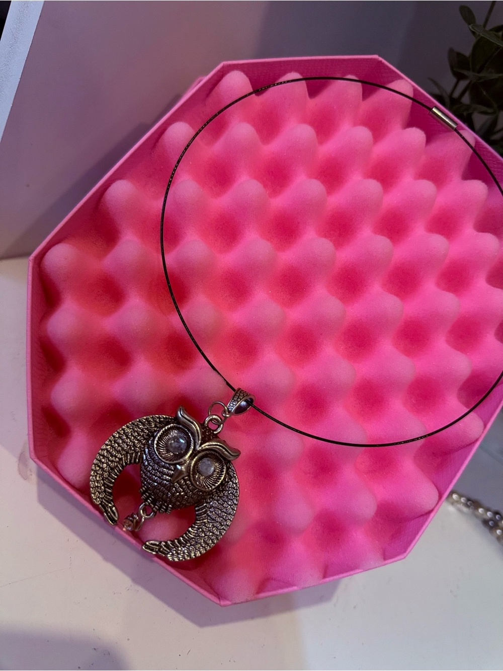 Vintage-Inspired Silver Owl Pendant Necklace - Women's Jewelry